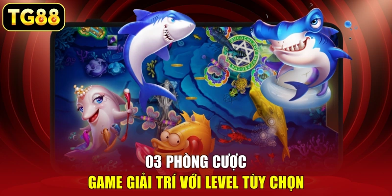 03 phòng cược game giải trí với level tùy chọn 03 phòng cược game giải trí với level tùy chọn